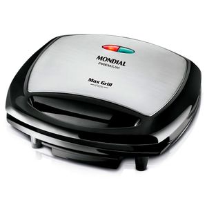 Grill e Sanduicheira Mondial Max Grill 1200W Inox