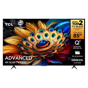 Smart TV QLED UHD 4K 85" TCL Advanced C655