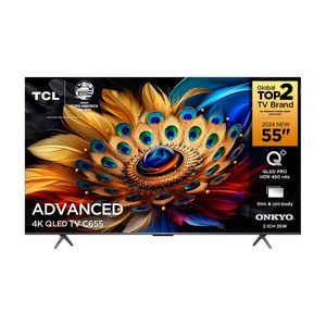 Smart TV QLED UHD 4K 55" TCL Advanced C655