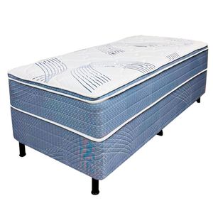 Cama Box Solteiro Pelmex Barcelona Molas 188x88x70cm