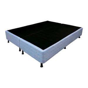 Base Cama Box Queen Pelmex Personalite Azul Claro