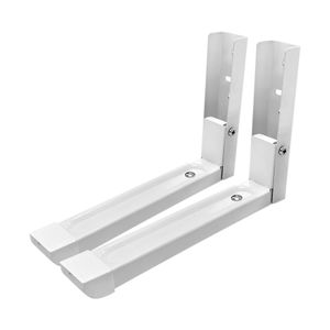 Suporte de Parede para Microondas Aquário Multiuso Branco