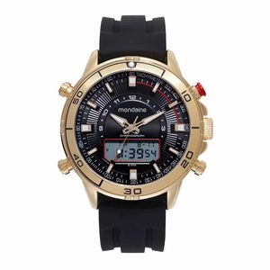 Relógio Masculino Analógico e Digital Mondaine 32633GPMVDI1 Dourado