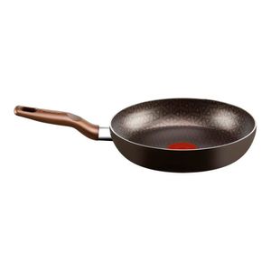 Frigideira de Alumínio 28cm com Revestimento Antiaderente Rochedo Expert Chocolate