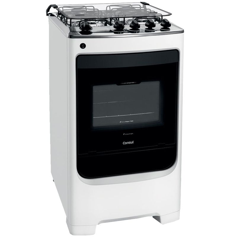 Fogao-4-bocas-Consul-automatico-mesa-de-inox-forno-58-litros-CFO4NAB-Branco-Bivolt