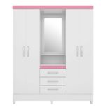 Guarda-Roupa-Demobile-4-Portas-3-Gavetas-com-espelho-Capelinha-Persia-Branco-Rosa