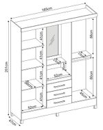 Guarda-Roupa-Demobile-capelinha-com-4-Portas-Persia