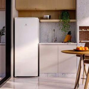Freezer Vertical Electrolux Cycle Defrost Inverter 1 Porta 197L Branco 127v FEI23
