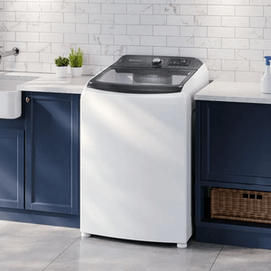 Máquina de Lavar Electrolux 17kg Branca Premium Care com Cesto Inox e Jet&Clean