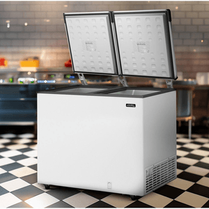 Freezer Horizontal Esmaltec Degelo Manual 2 Portas 325L Branco 127v ECH350