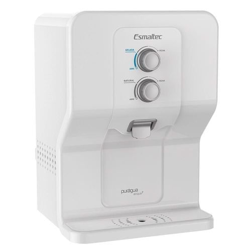 Purificador-de-Agua-Esmaltec-22-litros-com-Filtro-Refil-Puragua-Acqua-7-Branco-110v