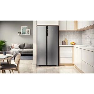 Geladeira Electrolux Frost Free Duplex Inverter 435L Inox 127v IS4S