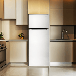 Geladeira Mystic Cycle Defrost Duplex 211L Inox 127v MY-RF-208BR