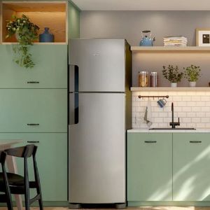 Geladeira Consul Frost Free Duplex 386L Inox 110v CRM44AK