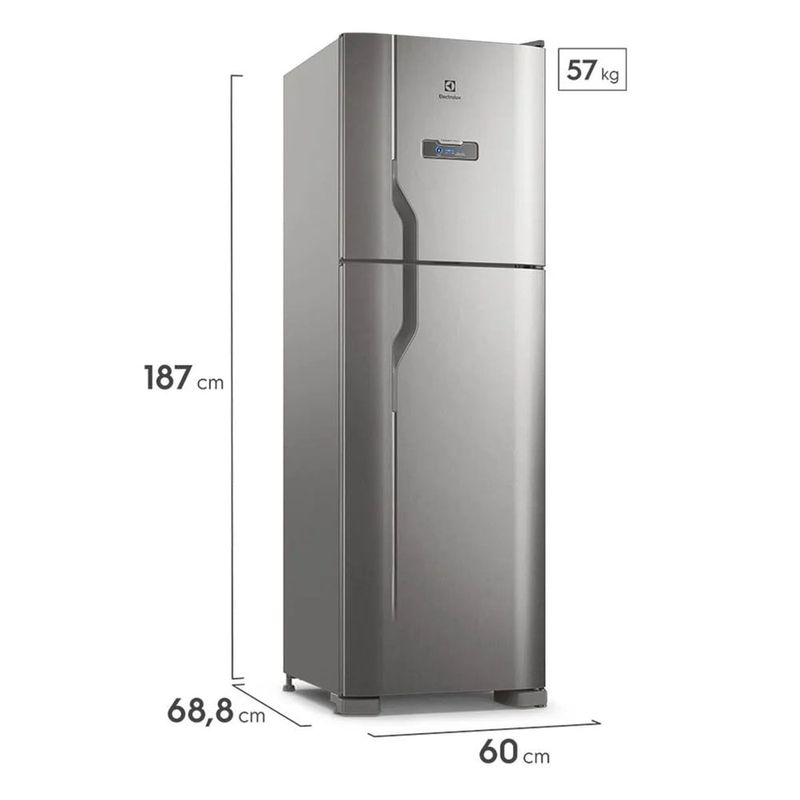 Geladeira-Electrolux-Frost-Free-400L-Efficient-Turbo-Freezer-Duplex-Inox-Look