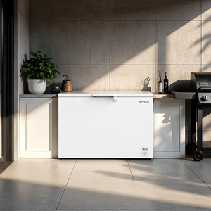 Freezer Horizontal Mystic Dupla Função 1 Porta 301L 127V Branco