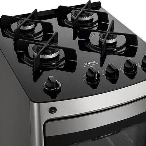 Fogao-4-bocas-Consul-com-mesa-de-vidro-e-acendimento-automatico-Inox-Bivolt-CFO4