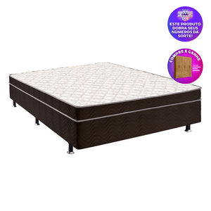 Cama Box Casal Ortobom Robust Espuma D28 188x138x53cm