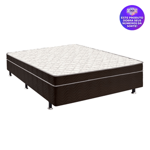 Cama Box Casal Ortobom Robust Espuma D28 188x138x53cm