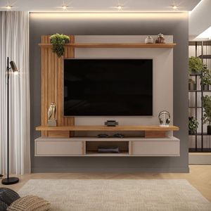 Painel para TV até 65" DJ Móveis Leoni
