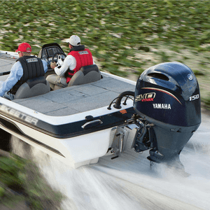 Motor de Popa Yamaha 4T 150HP VF150LB VMAX Azul