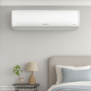 Ar-Condicionado Split Agratto LIV TOP Inverter 18.000 BTUs Frio 220V – LCST18F-02I
