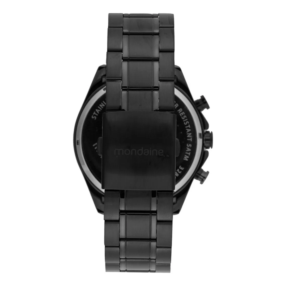 Relógio Masculino Cronógrafo Mondaine Preto/Vermelho 32894GPMVPE2