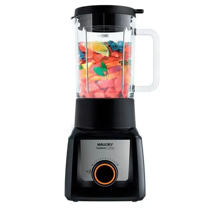 LiquidificadorMalloryTaurus3litros1270kwPreto110v