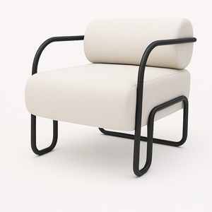 Poltrona Konfort Minsk Off White TC7128/TD7174