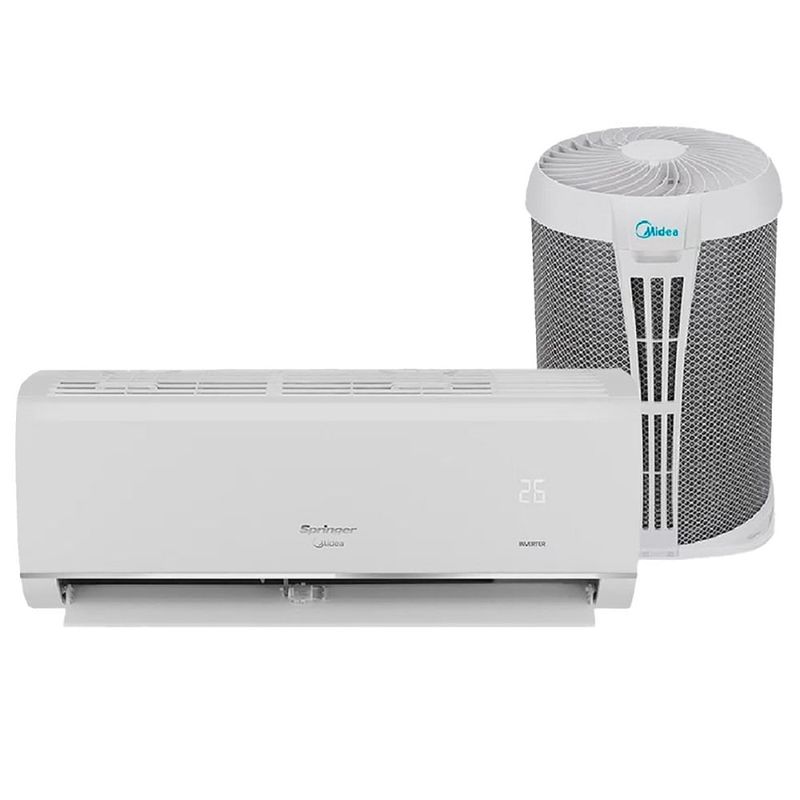 ArCondicionadoSplitSpringerMidea18000BTUSAirvolutionInverter220V42AFVCH18S538TVCC18S5