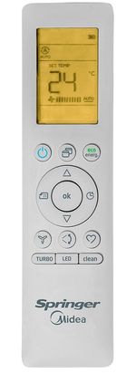 ArCondicionadoSplitSpringerMidea18000BTUSAirvolutionInverter220V42AFVCH18S538TVCC18S5