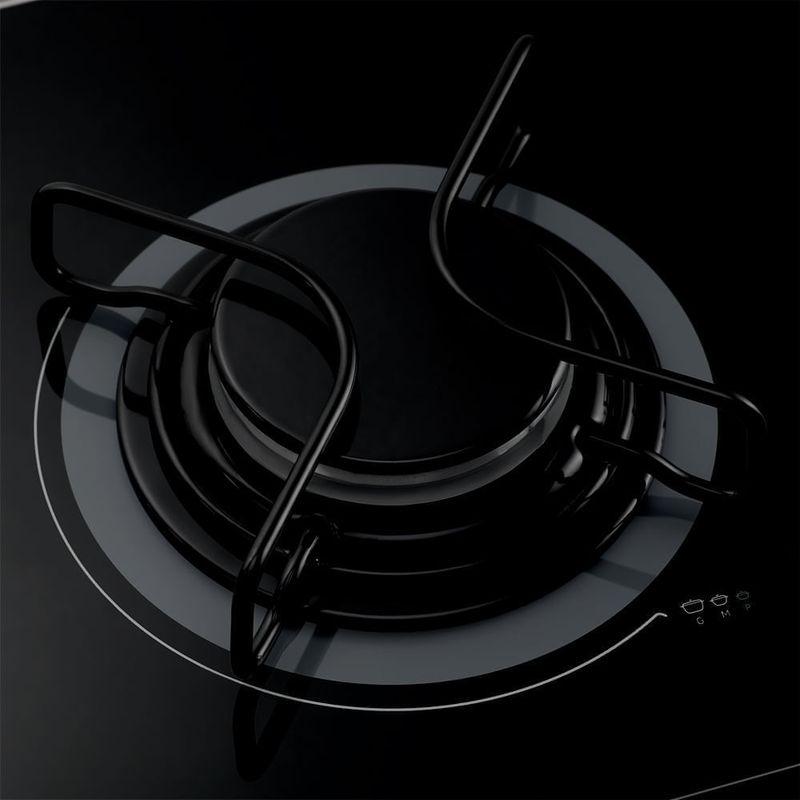 Cooktop5BocasConsulagascomacendimentoautomaticoBivoltPretoCD075AE
