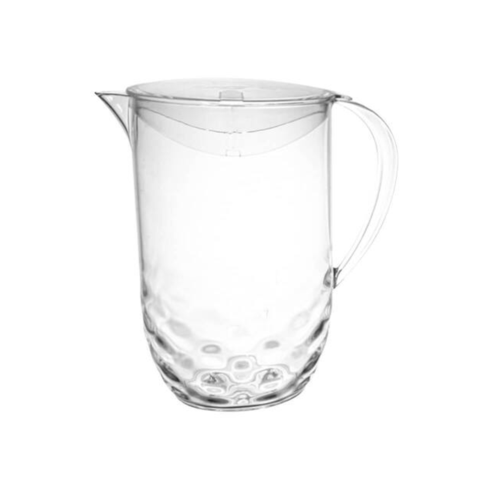 Kit Coza Wave Crystal Jarra 2L com 4 Copos 350ml Transparente - Tvlar