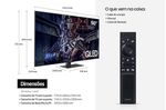 SmartTVSamsung55polegadasQLED4KWiFiTizenAlexaeModoGameCinzaescuro