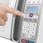 MicroondasElectrolux34litros1300WcomfuncaotiraodorQRCodeBranco127VMEO44