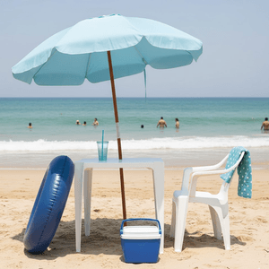 Mesa Plástica Mor 70x70 cm Branco