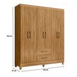 RoupeiroCasal6Portas2GavetasPanamaMoval