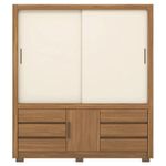 RoupeiroCasalDemobileArbo3Portas6GavetasAmendolaOffWhite