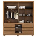 GuardaRoupaCasalMDPFlorida3Portas6GavetascomPesDemobile