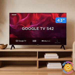 Smart TV Semp 43" Full HD LED com Google TV S42