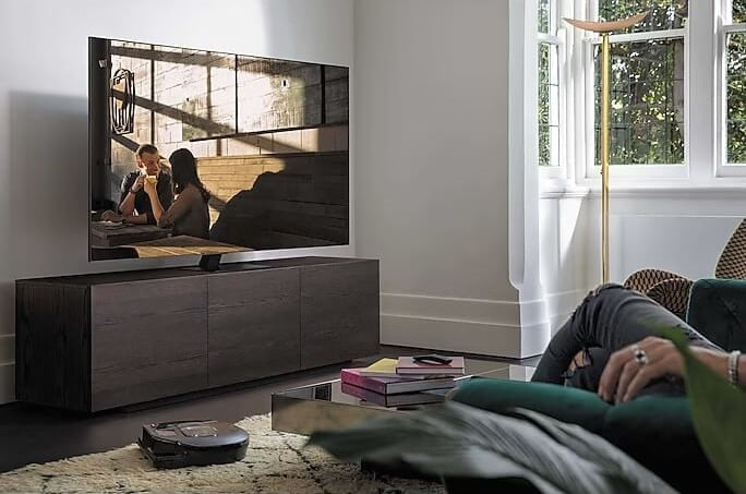 SmartTVSamsung55polegadasQLED4KWiFiTizenAlexaeModoGameCinzaescuro