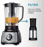 LiquidificadorTurboInoxcomFiltro30Litros127voltsL1100BIMondial