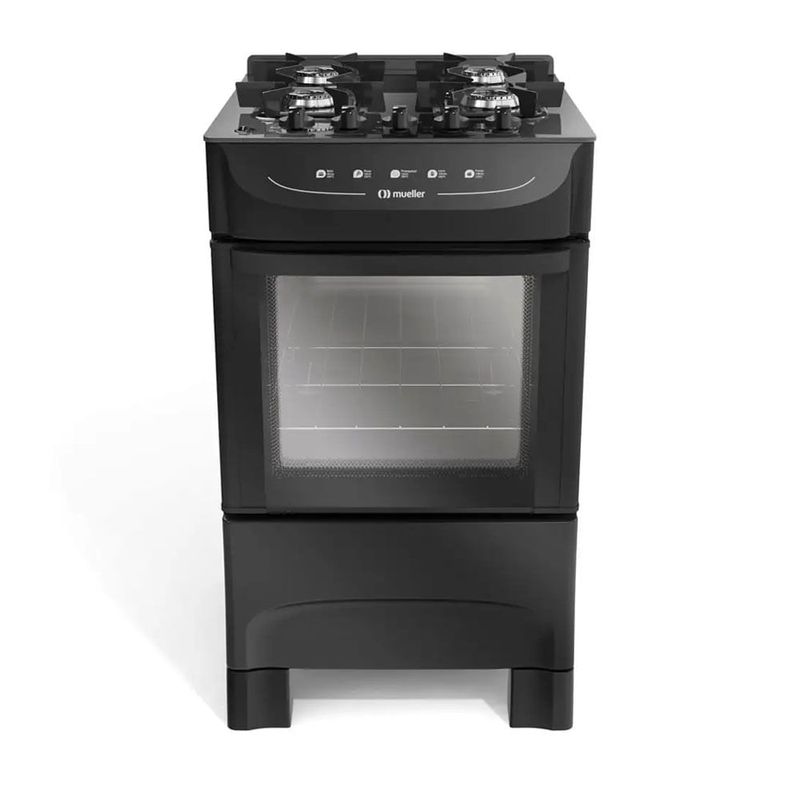 FogaoMuellerpretofosco4BocascommesadevidroeacendimentoMFV4BB