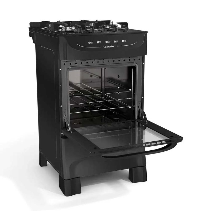 FogaoMuellerpretofosco4BocascommesadevidroeacendimentoMFV4BB