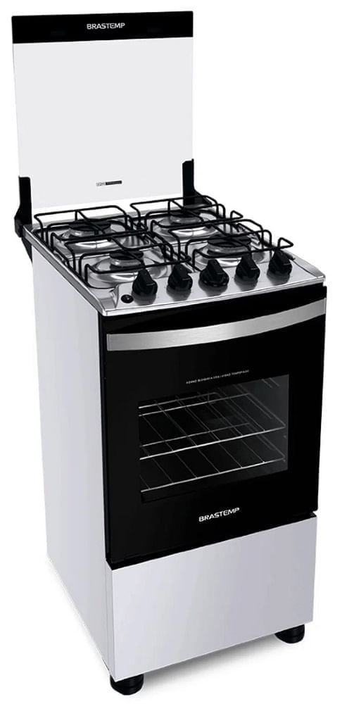 Fogao4BocasBrastempBFO4NBBUNABivoltBranco