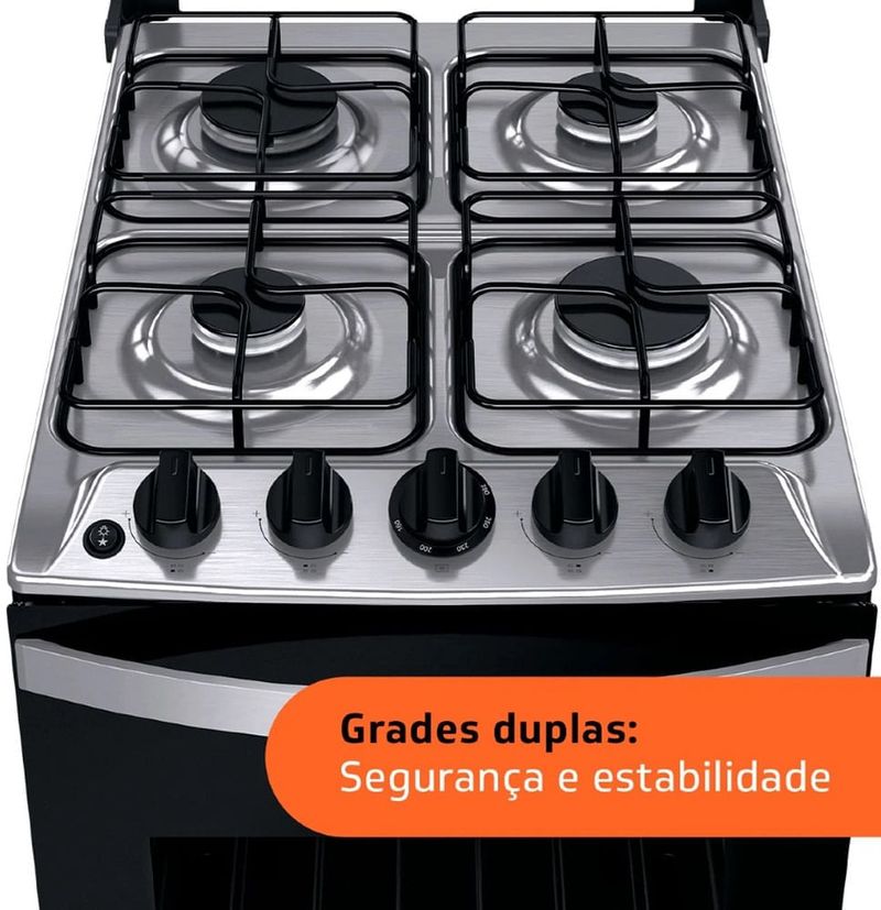 Fogao4BocasBrastempBFO4NBBUNABivoltBranco