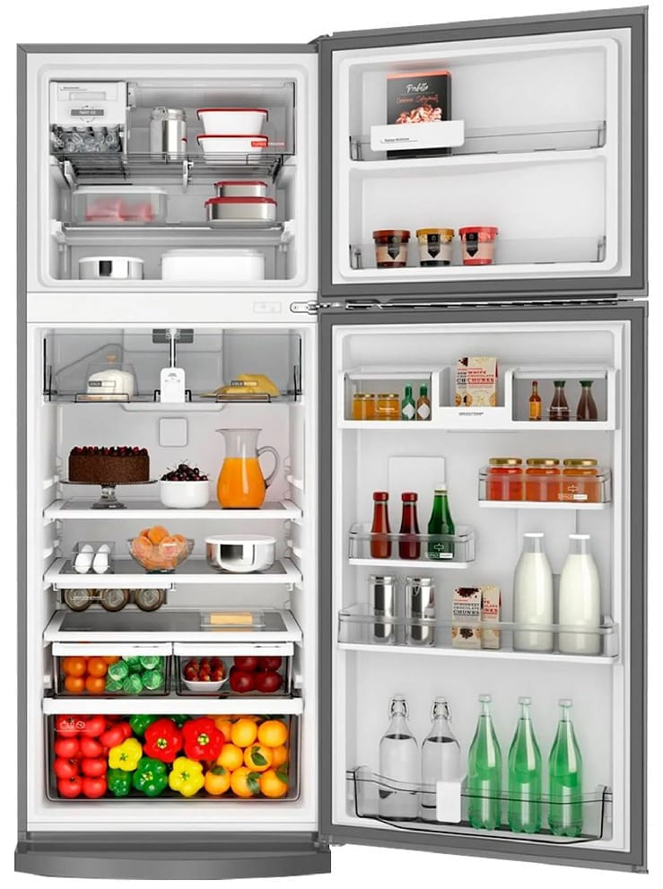 RefrigeradorBrastemp462LFrostFreeDuplexBRM56BK110VInox