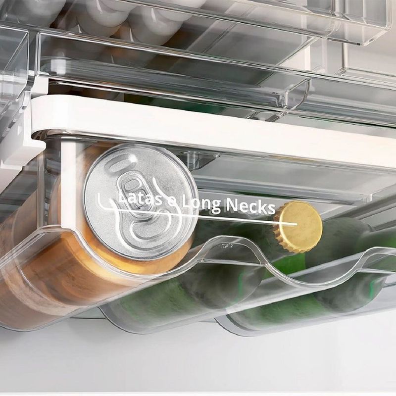 GeladeiraRefrigeradorBrastemp462LFrostFreeDuplexTurboControlBRM56BBranco110Volts