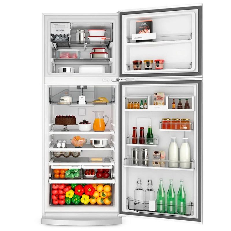 GeladeiraRefrigeradorBrastemp462LFrostFreeDuplexTurboControlBRM56BBranco110Volts