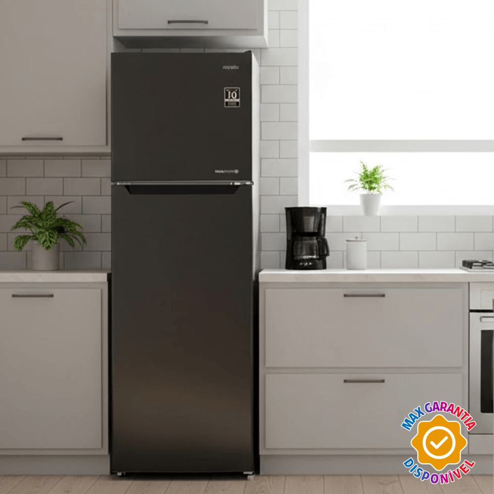 Geladeira Mystic Frost Free Dual Inverter Duplex 255L Inox - Tvlar